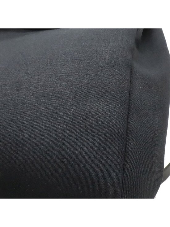 Hermes Herbag a Dos PM Backpack 2-Way Handbag Toile Officier Leather Black main image 4